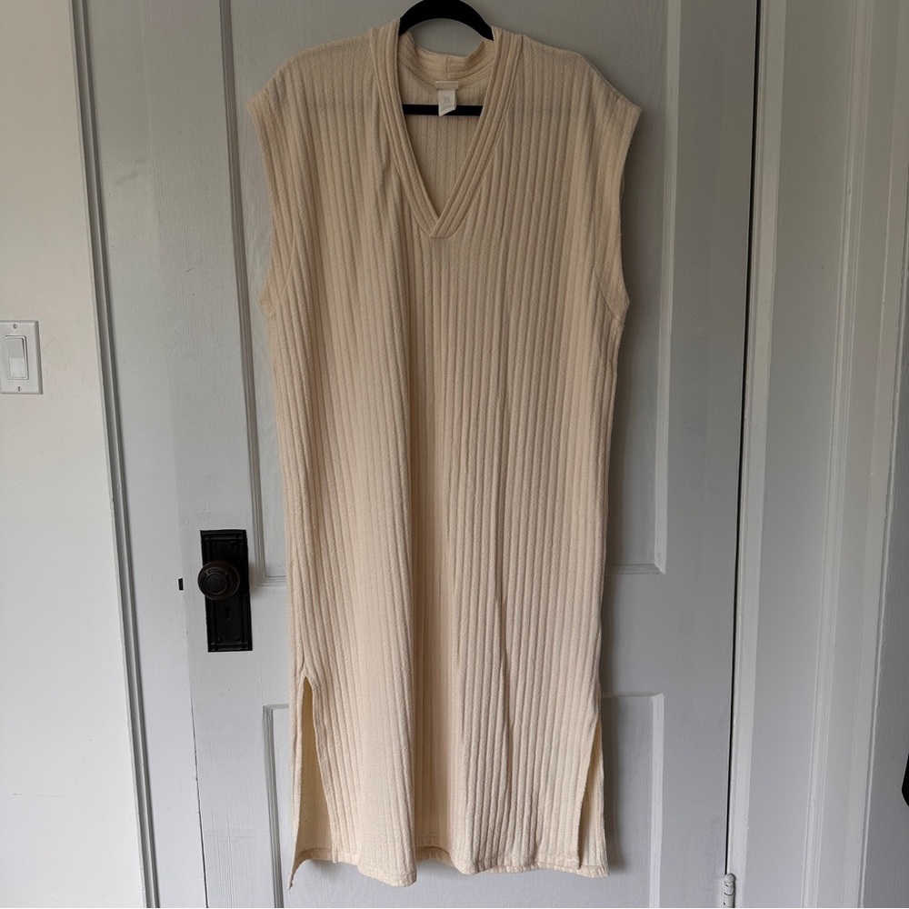 Ribbed knit dress